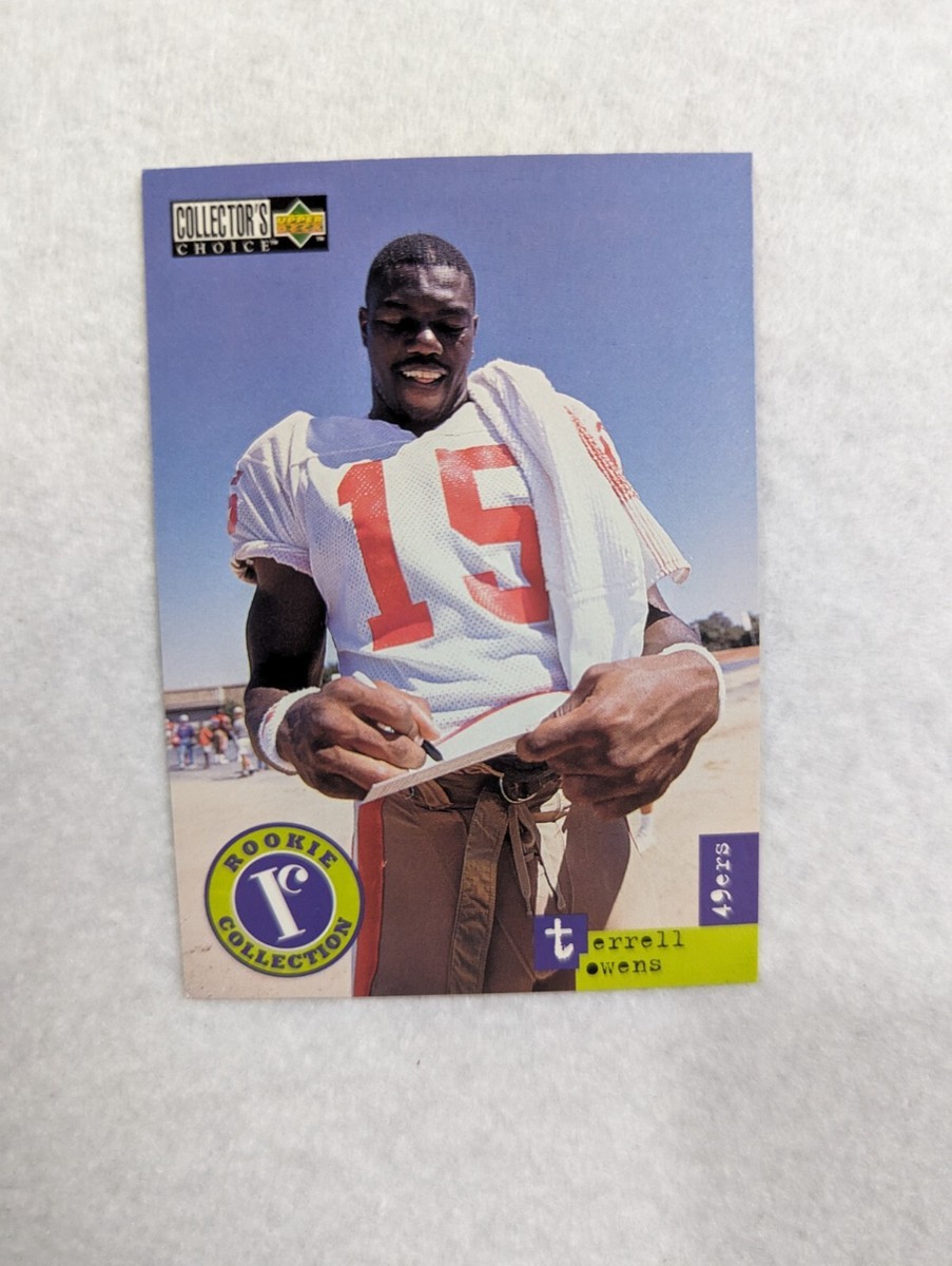 その他 UpperDeck Terrell Owens NFL 1996 Rookie 1996 UPPER DECK COLLECTORS CHOICE TERRELL OWENS RC # U 59 | eBay