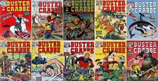 1951 - 1953 Buster Crabbe Comic Book Package - 11 eBooks on CD
