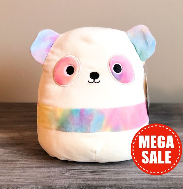 Kellytoy Squishmallows Cream and Tie Dyed Panda 8â 2020 Spring Collection for sale online | eBay