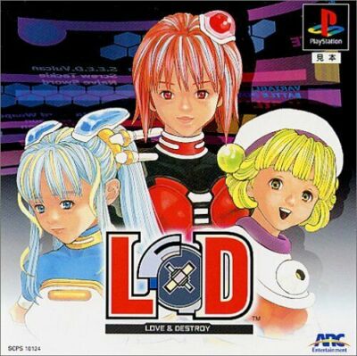 USED PS1 PlayStation 1 LOVE & DESTROY (language/Japanese)