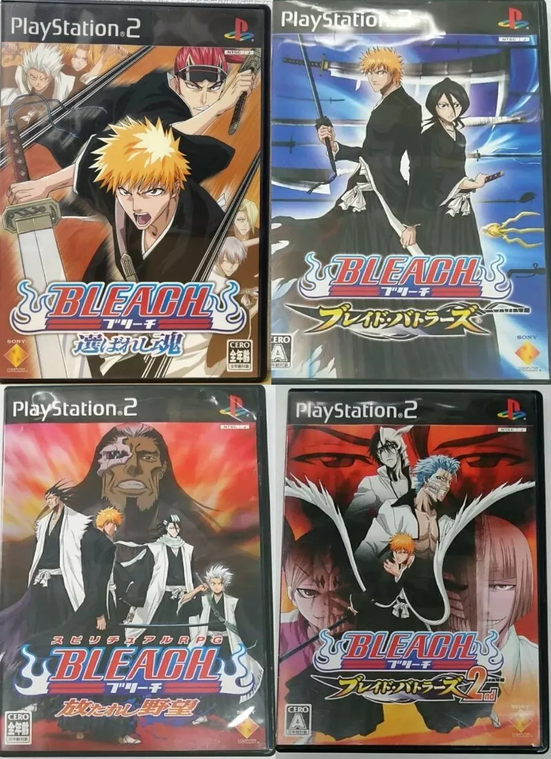 Bleach Blade Battlers Jump Anime Action Battle Game Sony PlayStation2 PS2 JP