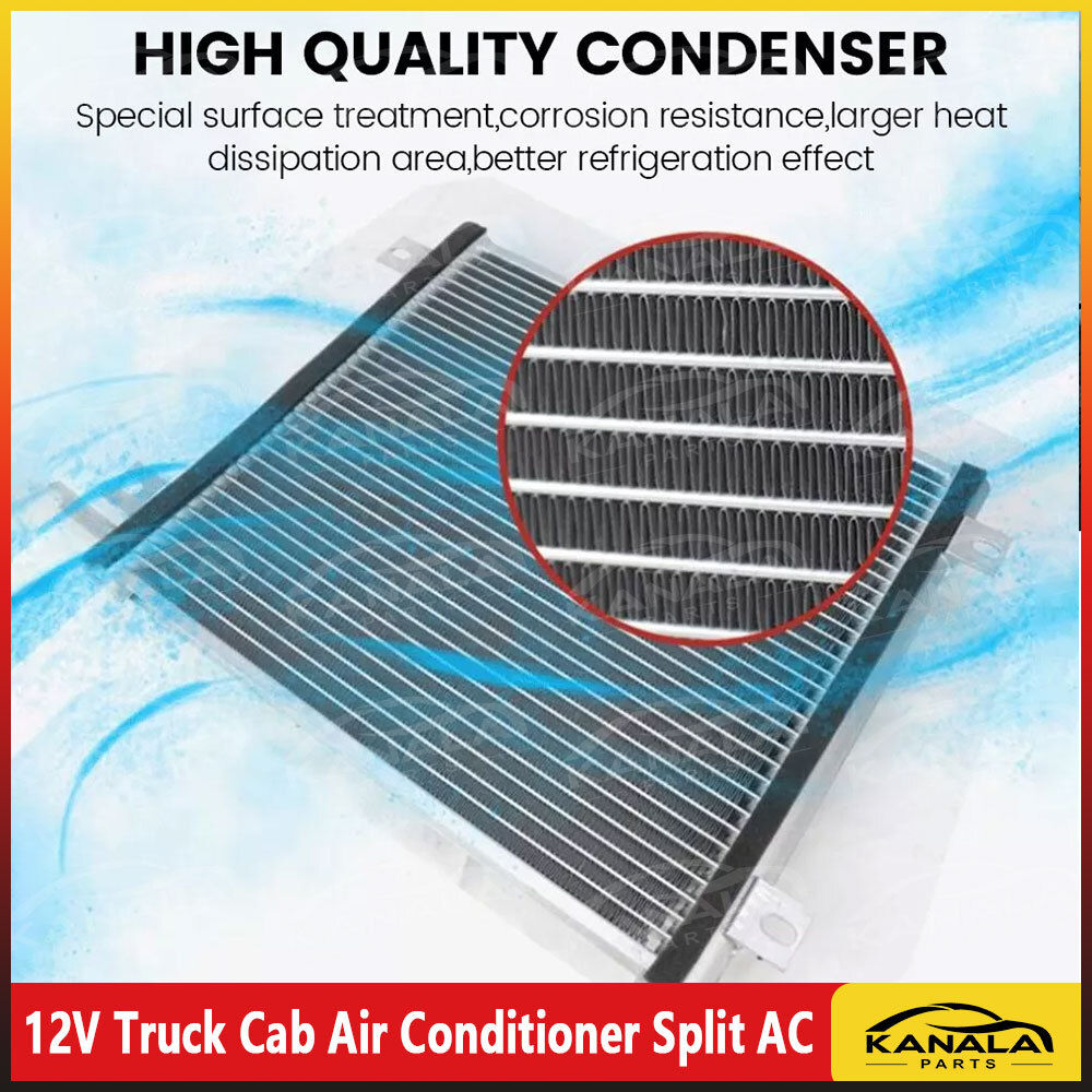12000BTU 12V DC Rooftop RV Air Conditioner Truck Cab A/C Unit Cooling Universal