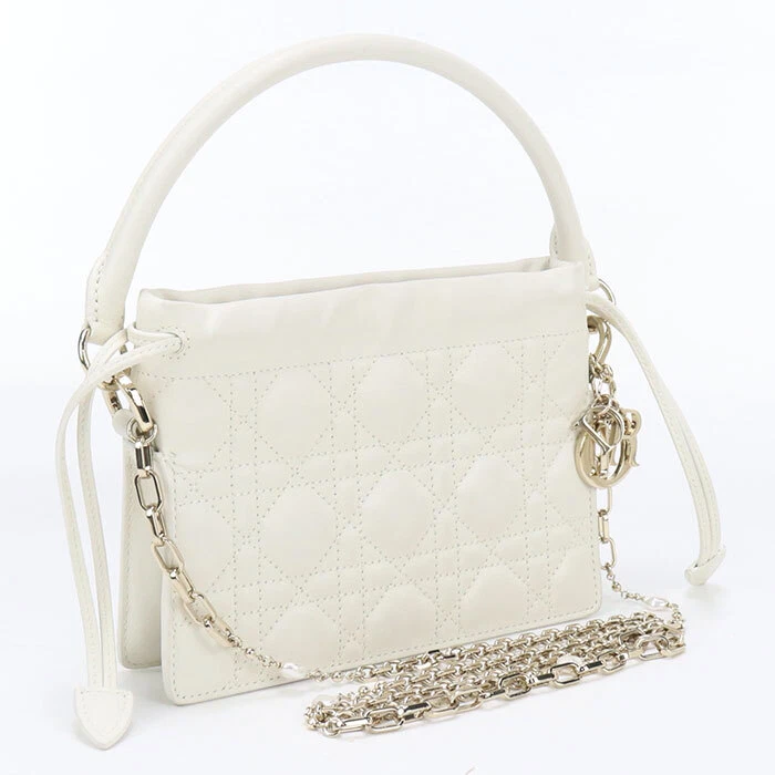 Sac à main Dior S0981ONMJ_M030 Lady Dior Millie chaîne sac à bandoulière en peau d'agneau femme