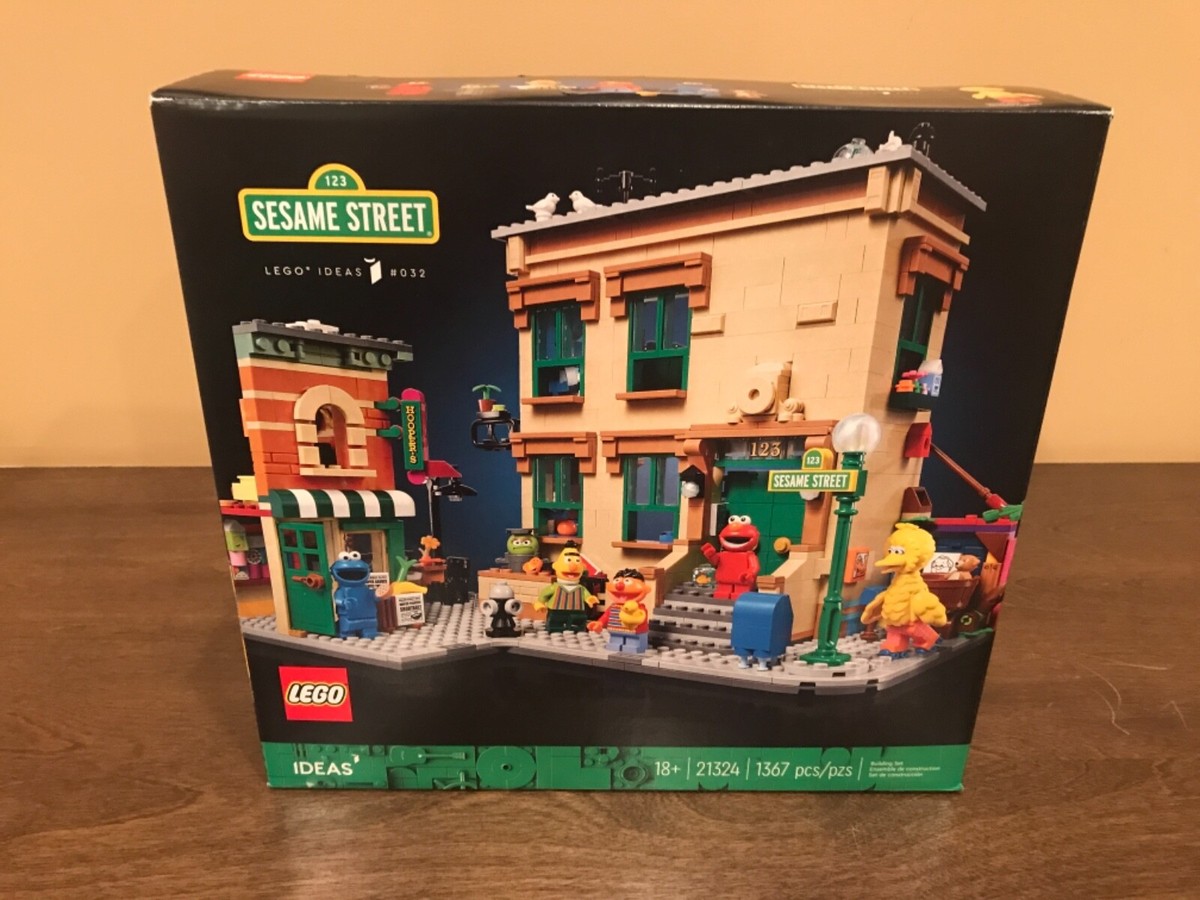 Lego Ideas #21324 - 123 Sesame Street 1367 Pcs New/Sealed | eBay