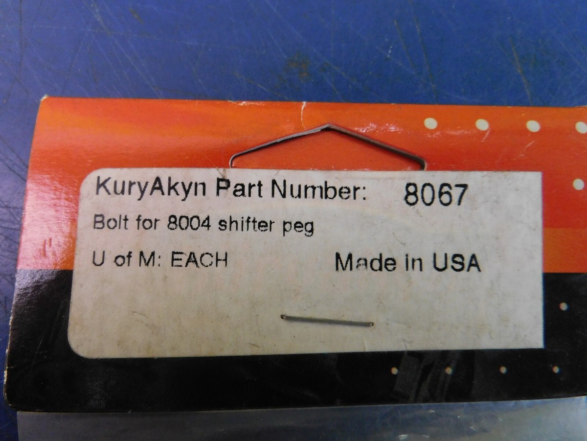 Ｙ Kuryakyn - 8067 - Replacement Mount Bolt for Standard ISO
