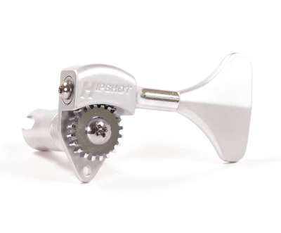 Hipshot Ultralite LIC Tuner HB6Y 1/2 Satin Chrome - Single Bass tuner