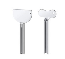 Stainless Steel Toothpaste Tube Squeezer Cream Paint Key Roller Tube