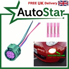Fiat 500 DRL Day Time Running Light Connector Plug Repair Harness Loom Pre Wired