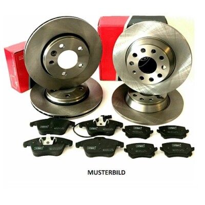 VW GOLF 5 / V - BREMSEN SET VORNE + HINTEN komplett Satz Ø288/253mm 1ZE 1KD
