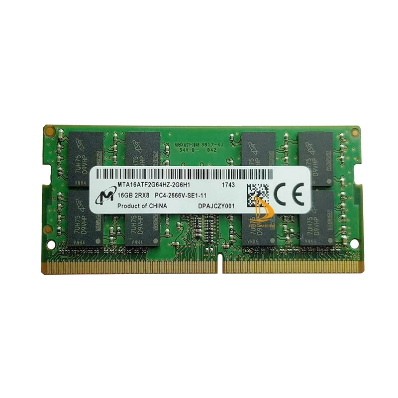 Micron 4x 16GB 2RX8 DDR4-2666V PC4-21300S CL19 SO-DIMM Laptop Memory RAM - Image 3 of 4