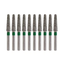 Dental Diamond Burs 856/025C Round End Taper Coarse Green For High Speed FG bur