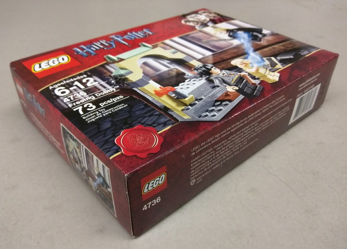 LEGO Harry Potter 4736 Freeing Dobby NEW! Elf Lucius Malfoy Tom