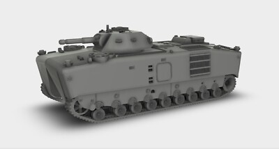 LVTH-6 105mm Howitzer Fire Support Vehicle US Marines Bausatz 3D Druck 1:87-1:35