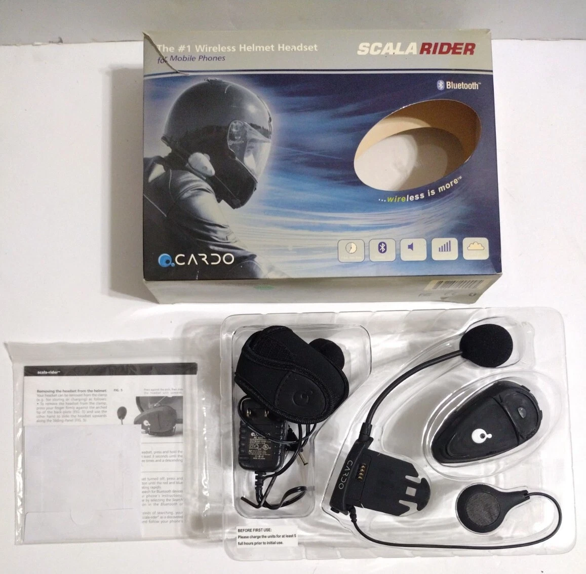 Scala helmet bluetooth sale
