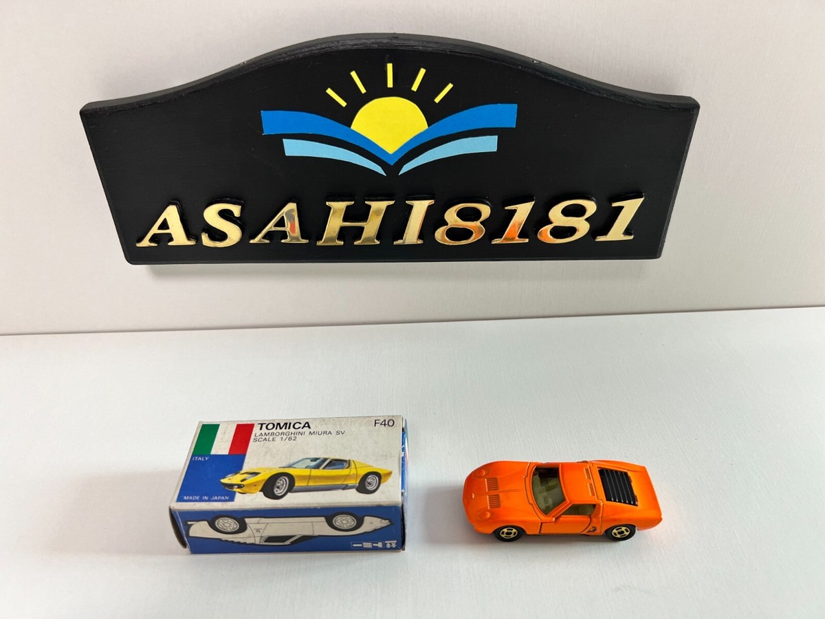 TOMICA LAMBORGHINI MIURA SV トミカ 青箱 ランボルギーニミウラ SV