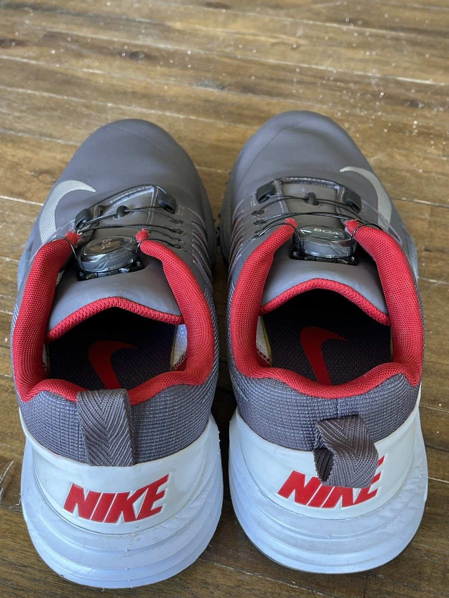 NIKE LUNARLONゴルフシューズ27cm Nike Lunarlon Lunar Swingtip 552078-004 Golf Shoes Gray