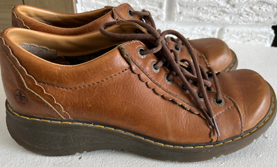 Dr. Martens Scalloped Edge Whiskey Brown Vintage 90 display picture 1