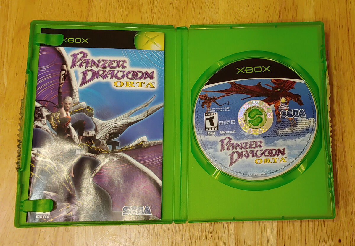 Panzeer Dragoon Orta For Microsoft Xbox Game, Case + Manual Panzeer Dragoon Orta For Microsoft Xbox Game, Case + Manual