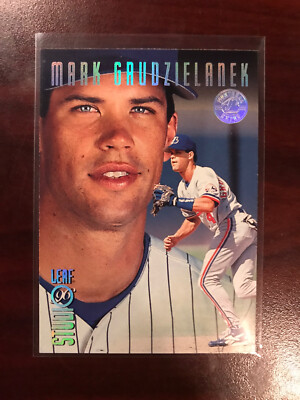 1996 LEAF STUDIO SILVER PRESS PROOF PARALLEL 106 MARK GRUDZIELANEK EXPOS 1/100
