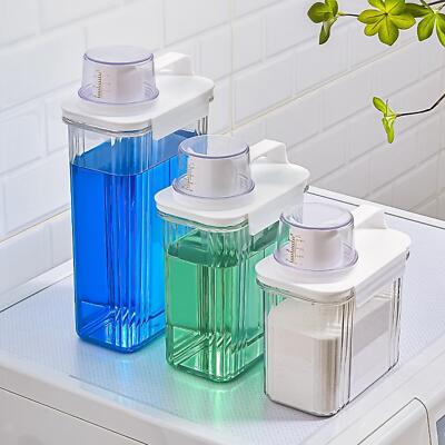 Household Laundry Container Washing Powder Containers Food Reusable ...