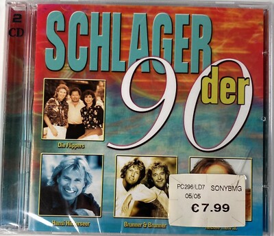 Schlager der 90 (Hits of the 90s) CD (Germany 2001 BMG 08637) - NEW