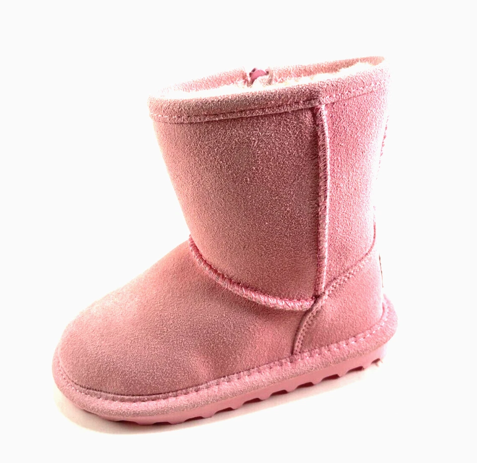 Bota BearPaw Elle Niño Pequeño Unisex Gamuza Mezcla Lana Elige Talla/Color Foto 2 de 2