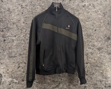 Volcom Vintage Active Men's Full Zip Up Athletic Black Track Jacket Size Medium