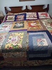 Trapunta matrimoniale king size fatta a mano (OFFERTA)