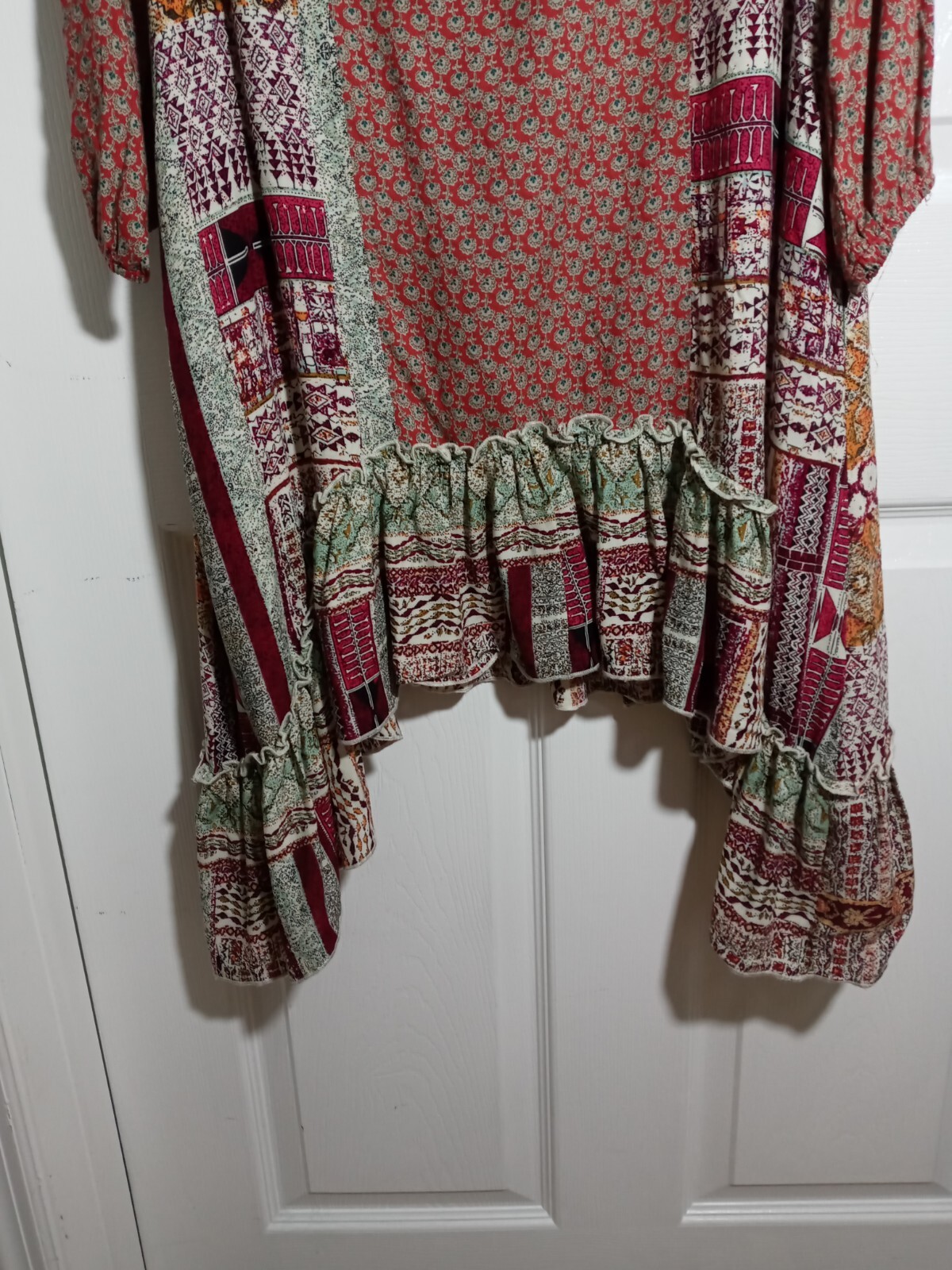 BD Collection  Unique Patchwork Shark Bite Tunic … - image 3