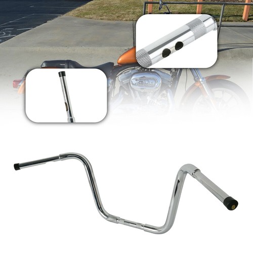 12" Rise Ape Hangers Handlebar For Yamaha XV1700 Road Star Warrior - Picture 11 of 17