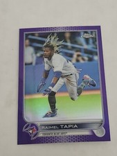 2022 Topps Update Chrome, Base Card #USC151 RAIMEL TAPIA   Purple Refractor