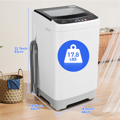 #ad Portable Washing Machine Full Automatic Laundry Machine for Apartment Rv Home✅ $189.99