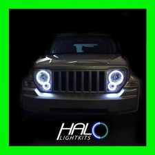 Oracle Lighting White Led Light Headlight Halo Kit For 2008-2013 Jeep Liberty