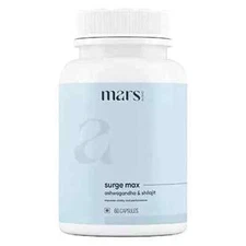 Mars by GHC Surge Max Contains Shilajit Ashwagandha Gokshura FreeShip 60Caps