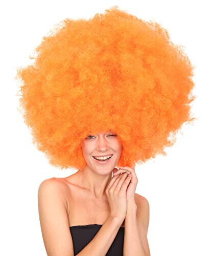 Peluca afro jumbo talla grande para mujer colecciones, peluca afro fiesta de gran tamaño