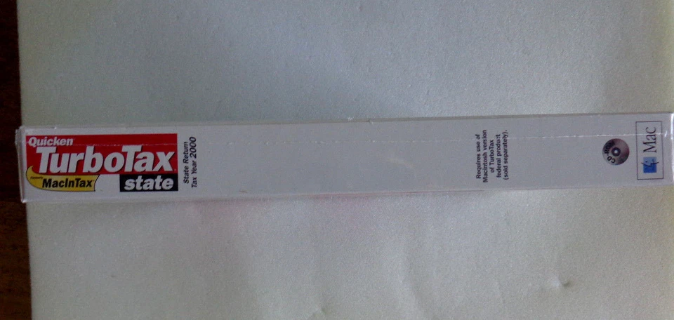 Quicken TurboTax State Return (Tax Year 2000) for Mac - Image 2 of 3