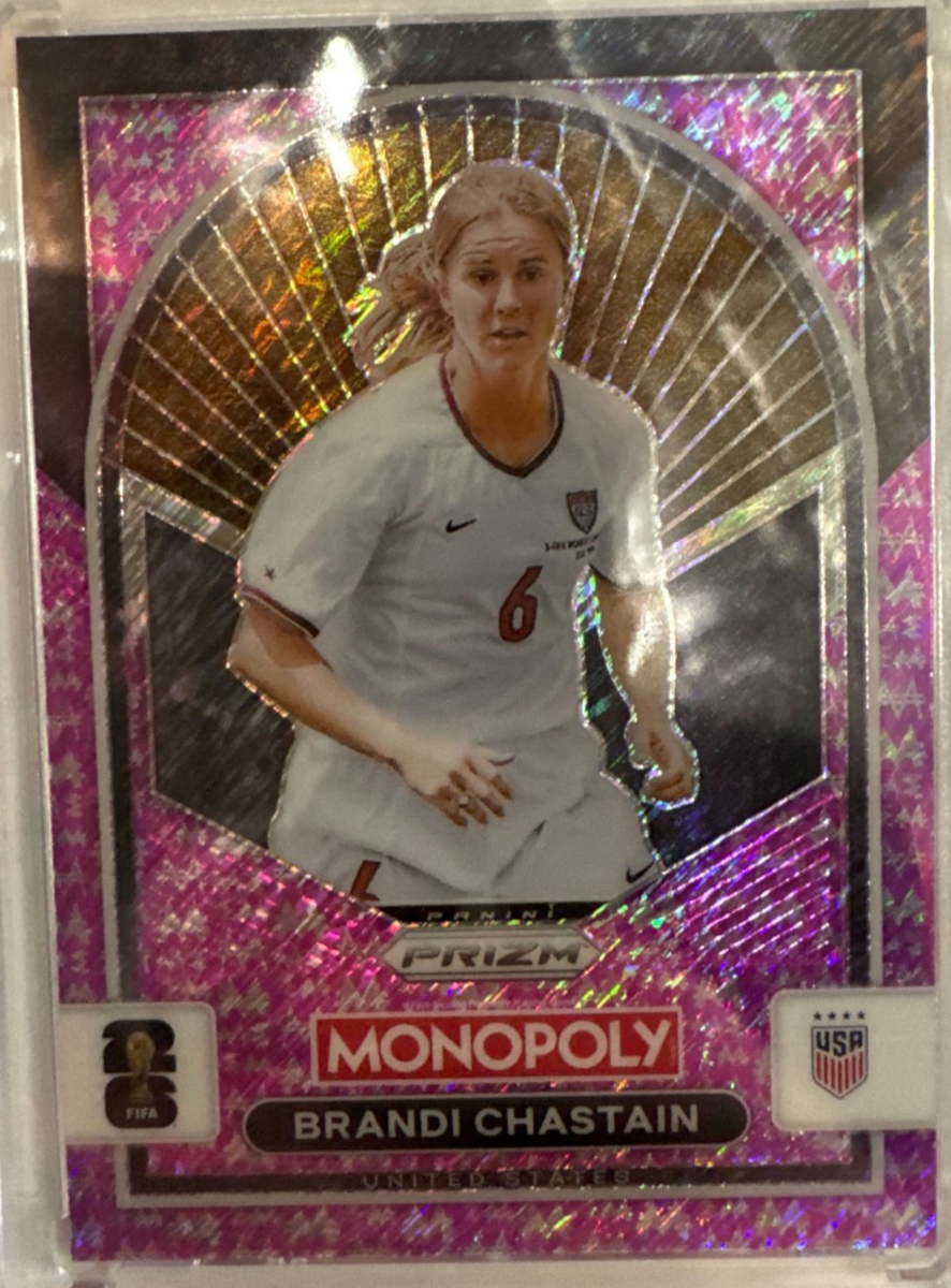2026 Panini Prizm FIFA World Cup Card #89 Brandi Chastain -US