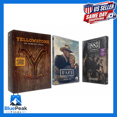 Yellowstone Complete Series Seasons 1-5 + 1883 and 1923 Origin Story