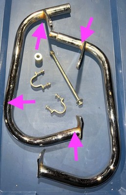 1992-2004 Suzuki Intruder VS 800 VS800 Highway Crash bar Frame rail bracket bolt