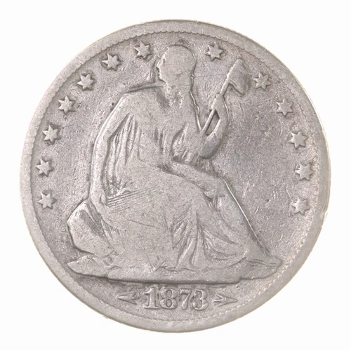 1873-P Seated Liberty Half Dollar — photo from another recent sale