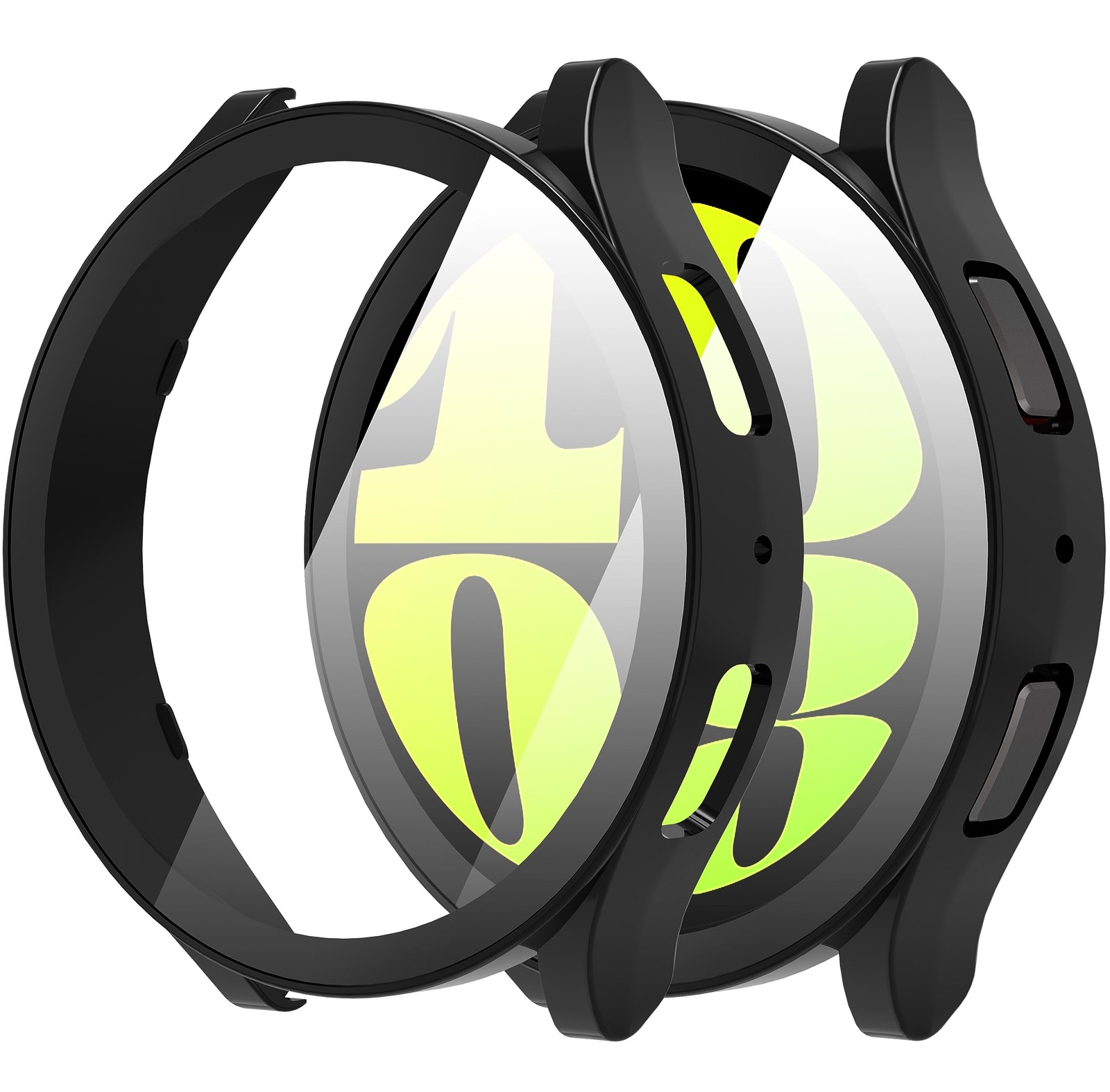 Coque Samsung Galaxy Watch 6 44mm protection ecran verre trempe PC rigide