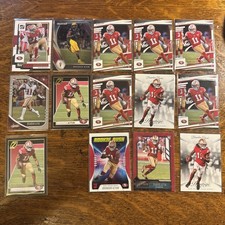 Brandon Aiyuk San Francisco 49ers 14 Card Lot Playbook Prestige
