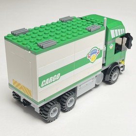 2008 LEGO CITY Cargo Transport Truck & Forklift Set 7733 Complete With Manuals