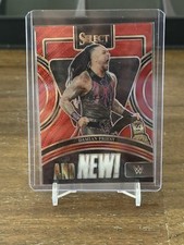 2024 Select WWE And NEW! #11 Damian Priest Red Wave Prizm /149