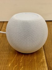 Apple HomePod Mini Smart Speaker   White A2374 Compact Voice Assistant Excellent