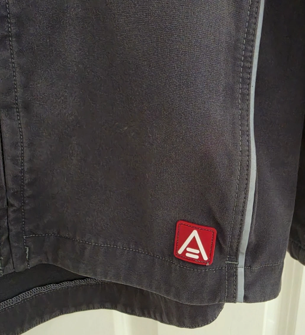 Chaqueta STRATA FX405 Arco Flash y Protección contra Llamas Cremallera Completa Bolsillos en Gris-Talla M