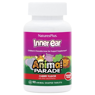 Natures Plus Animal Parade Inner Ear Support Children s Chewable - Natural Ch...