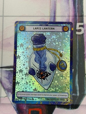 Cryptid Camp TCG - Visions of Mothman LAPIS LANTERN 016 Full Holo NM