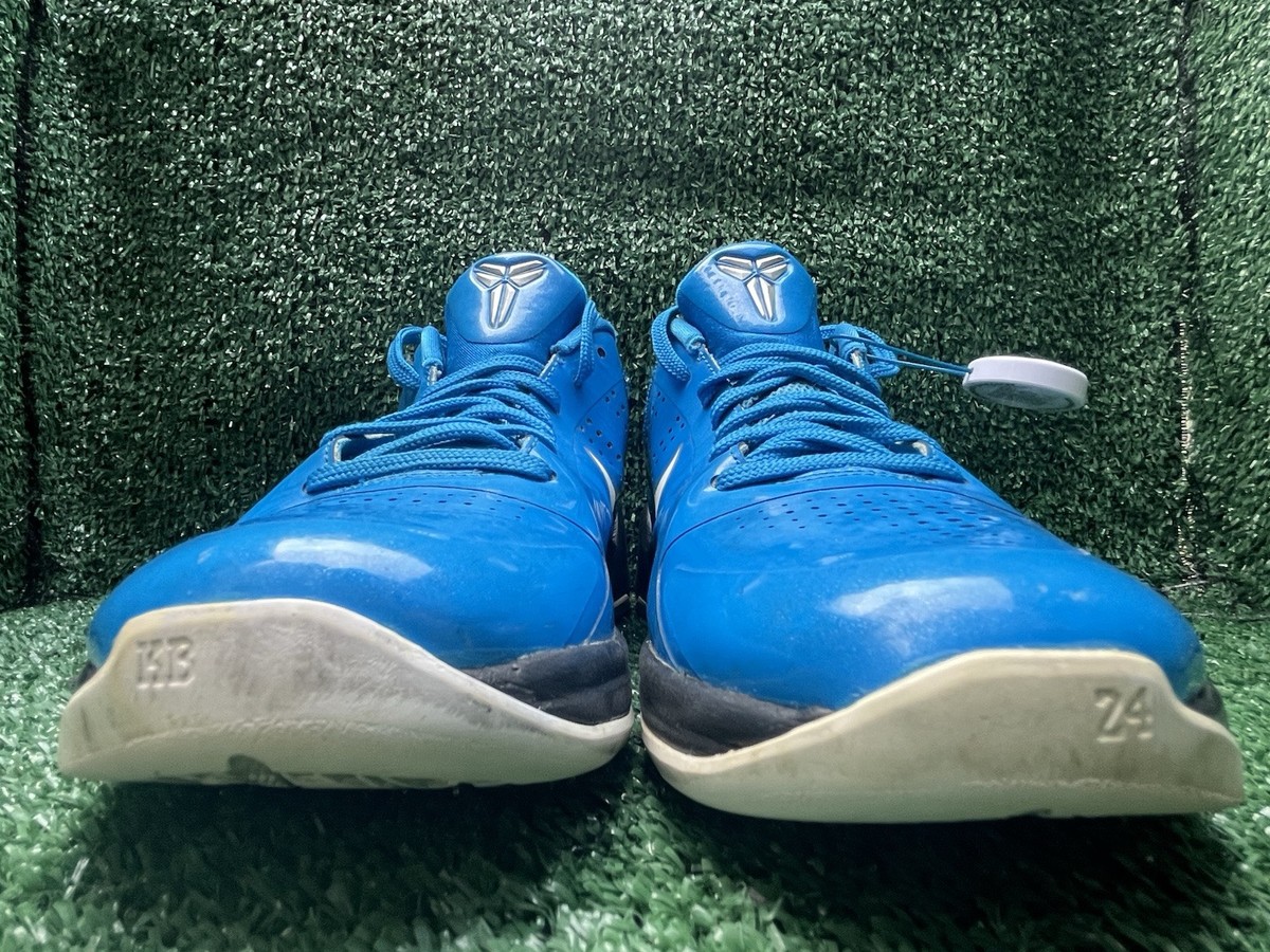 Vintage Nike Zoom Kobe 5 V Hyper Blue White Sz. 7.5 Miles Davis