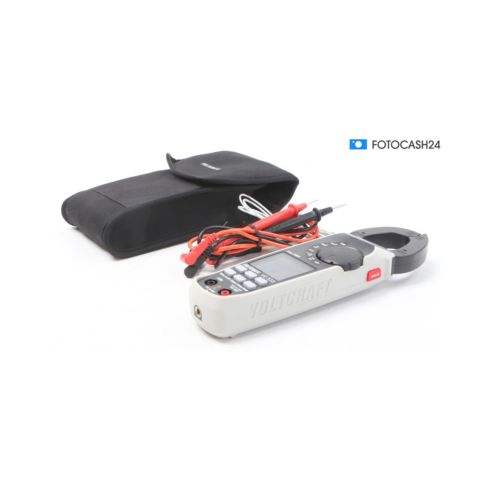 Voltcraft VC-533 Current Clamp Current Meter Voltage Tester... + Defect (283369)